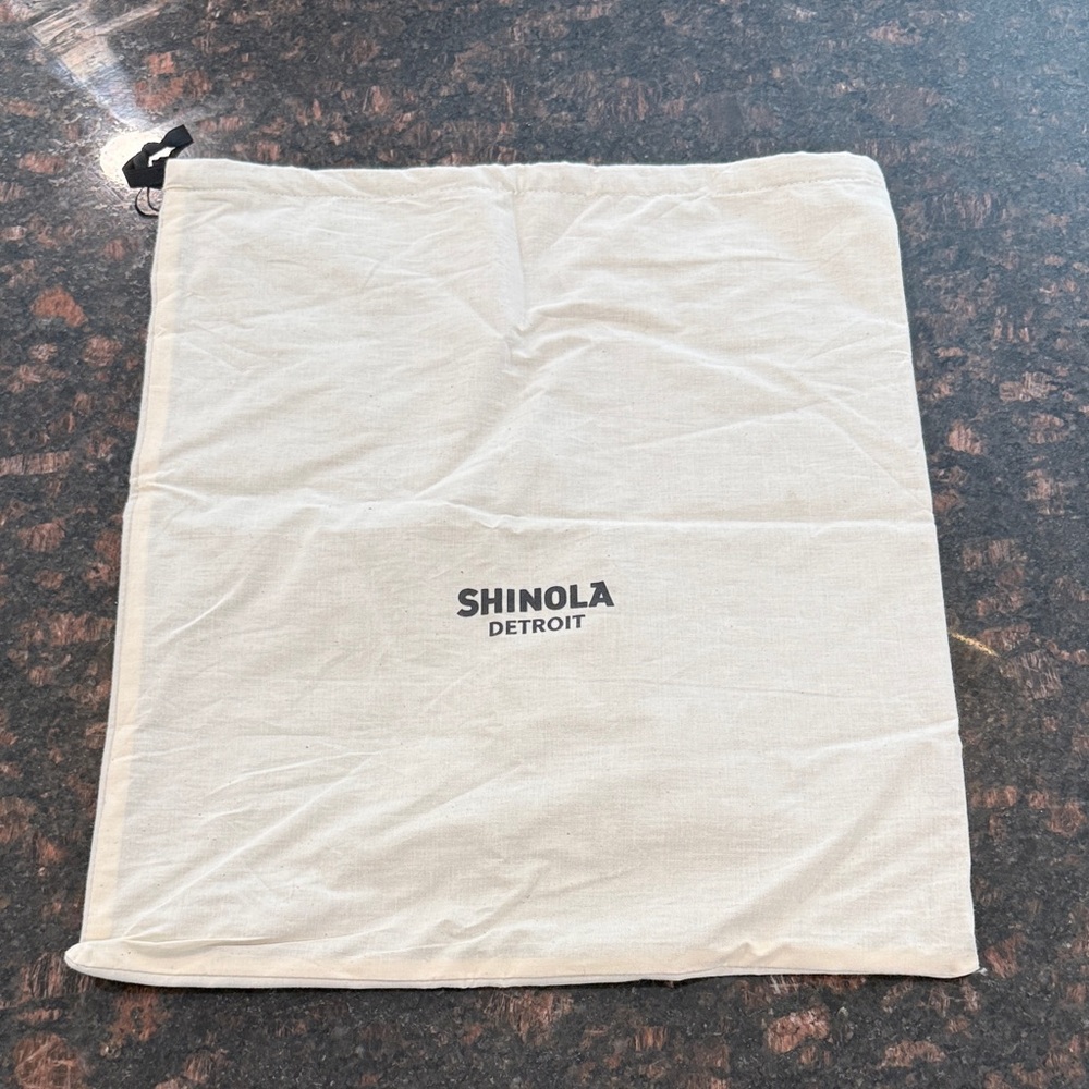 Shinola Clock Storage Bag